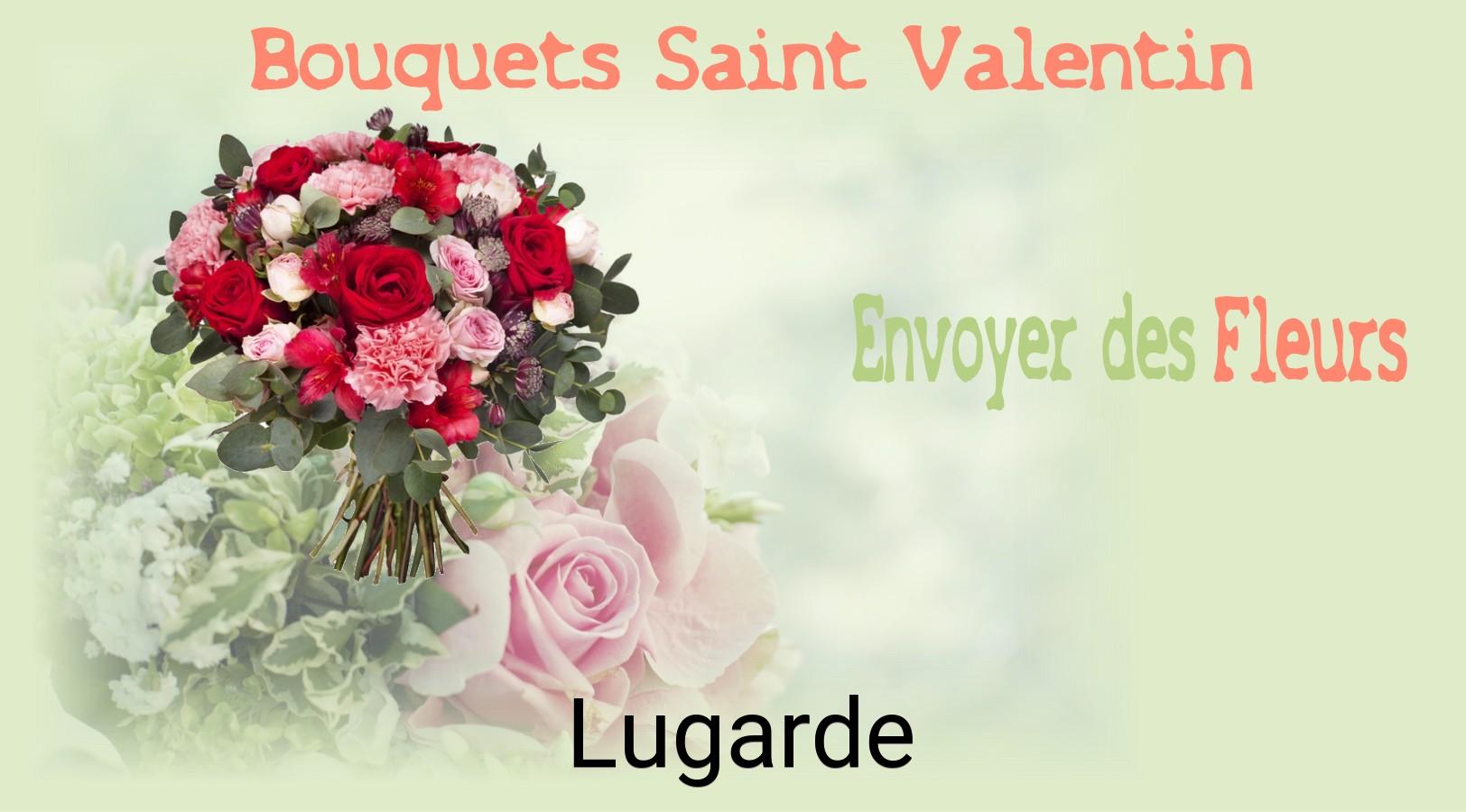Roses de Saint-Valentin livrées à Lugarde